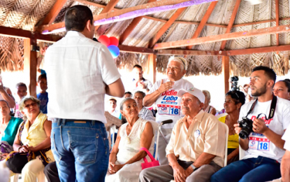 Mientras que, en el Cesar, ratificó apoyo a Didier Lobo, La Guajira unida por candidato CR 18  
