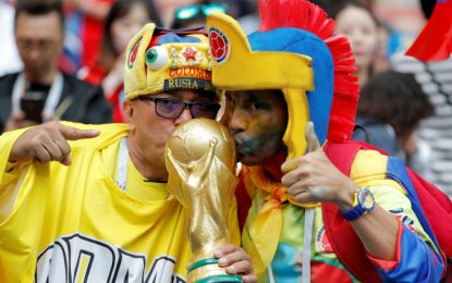 Más de 11 mil colombianos han viajado desde Colombia hacia Rusia para acompañar a la selección