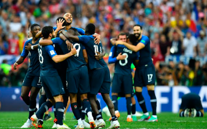 Francia campeón Mundial Rusia 2018; en vibrante partido derrotó a Croacia 4-2