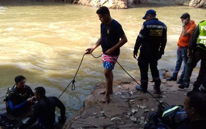 Continua búsqueda de joven arrastrado por el río Guatapurí