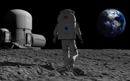 Orina de astronautas sería la clave para construir bases (o casas) en la Luna
