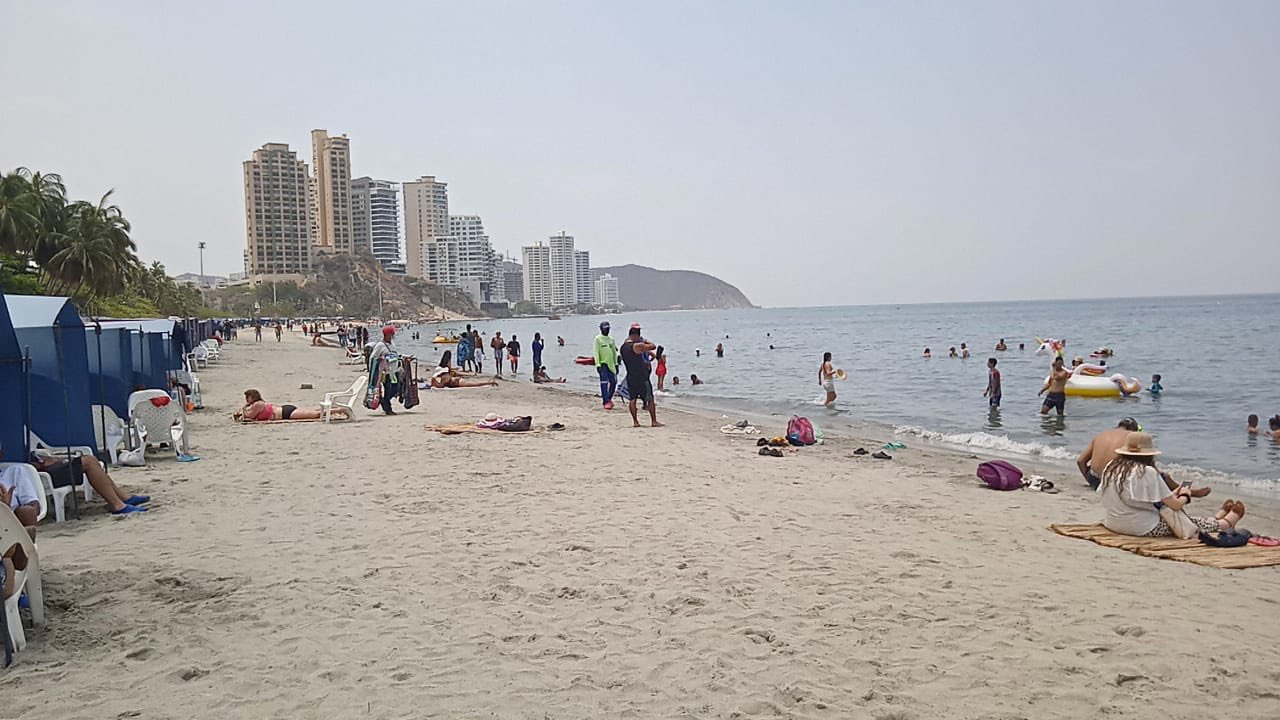 Playas en Santa Marta foto @Codigo_Prensa