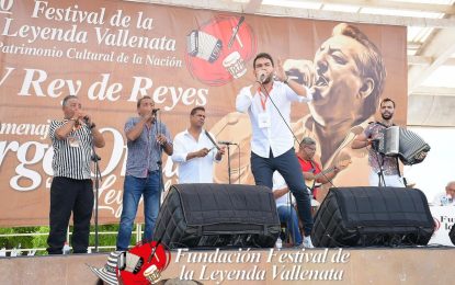 Concurso de canción inédita engalanó la tarima Francisco el hombre en la Plaza Alfonso López
