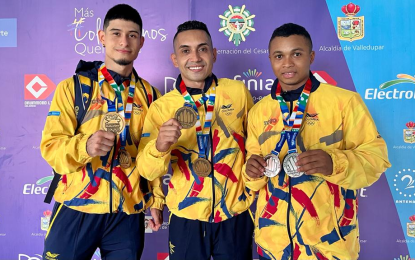 Con 24 oros, Colombia cerró la novena jornada