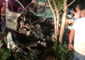 Un muerto en choque de ambulancia con camión en vía de San Diego