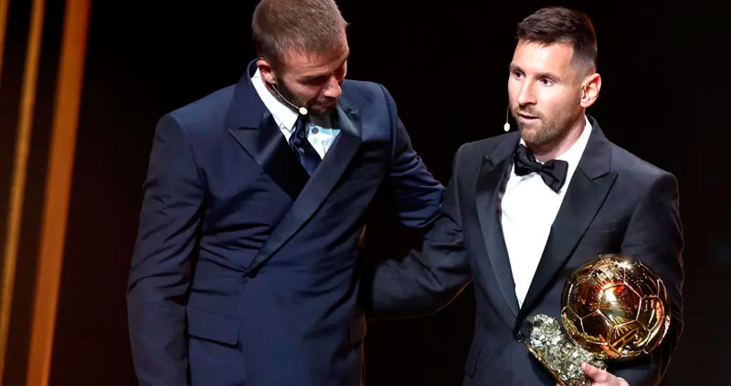 Messi, la efigie del Balón de Oro