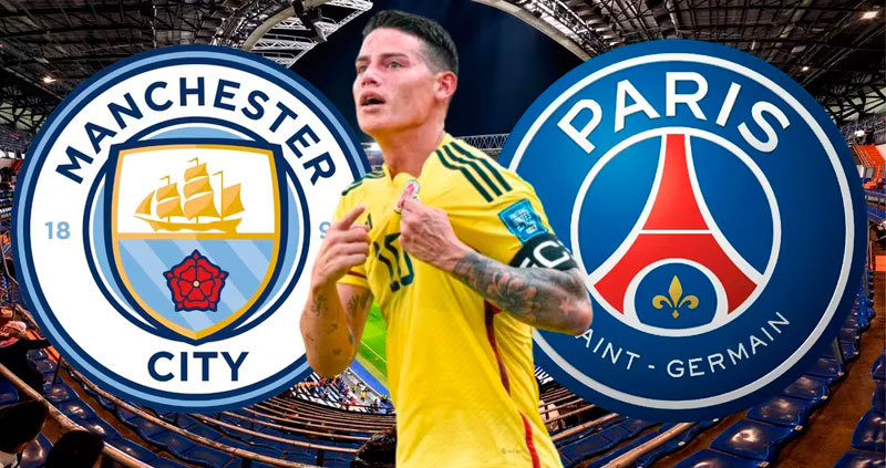 James Rodríguez assured that PSG and Manchester City called him to sign him