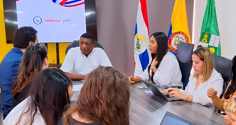 Mayor of Fonseca receives “In Loco Visit” from tha IACHR