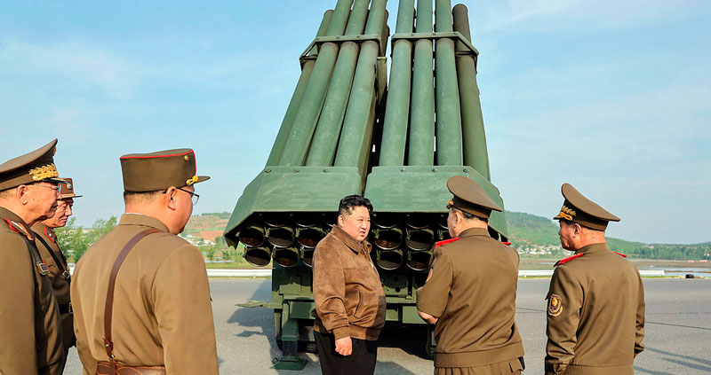 Pyongyang tests “upgraded” rocket launcher before Kim Jong-un