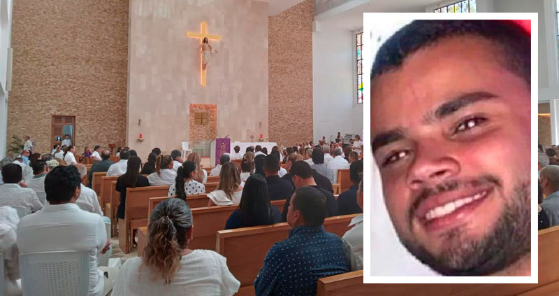 They buried Carlos David, a younger man from Vallenato who was discovered useless in Corferias