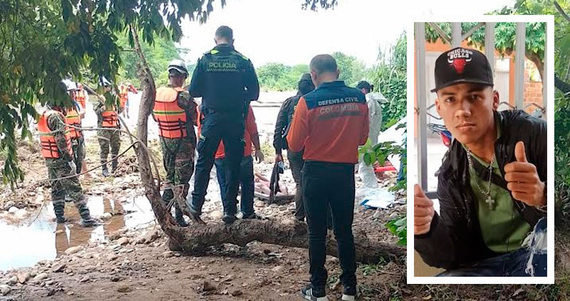 He jumped into the Guatapurí River and drowned