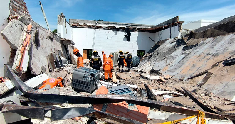 Aid companies are inspecting the catastrophe space in Casa Campo