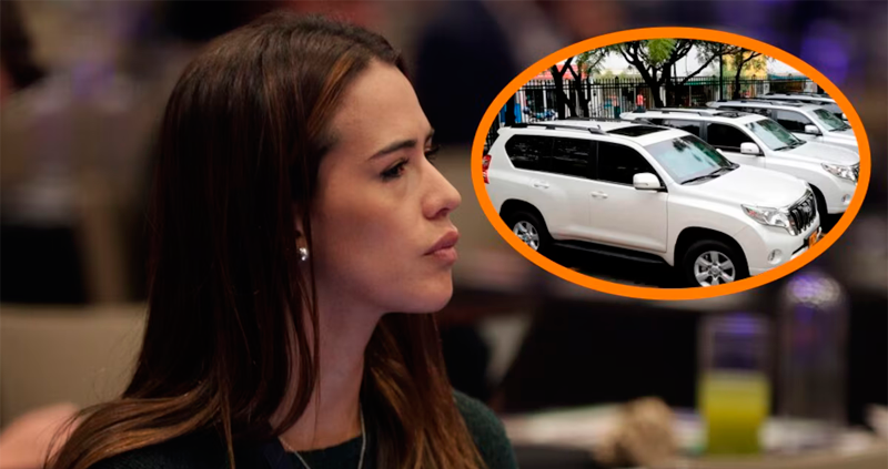 Representante Mafe Carrascal habría usado su vehículo oficial para hacer un trasteo