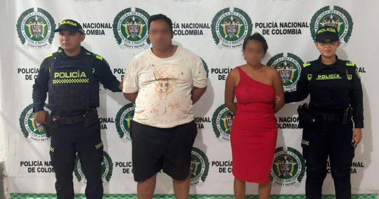 Pareja se agredió mutuamente y terminó tras las rejas