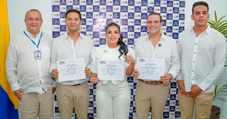 Representantes electos del Cesar recibieron las credenciales