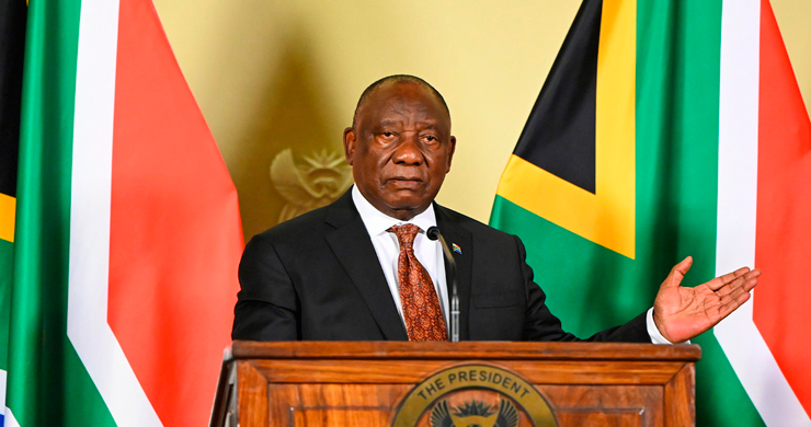 El presidente de Sudáfrica lanza una exigencia a las potencias coloniales