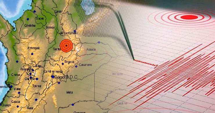 De magnitud 5.1 fue el temblor que sacudió este miércoles a gran parte de Colombia