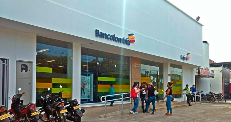 Abrieron boquete en un casino para llegar a la bóveda de Bancolombia en Aguachica