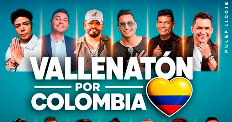 “Vallenatón por Colombia” reunirá a artistas para ayudar a familias damnificadas